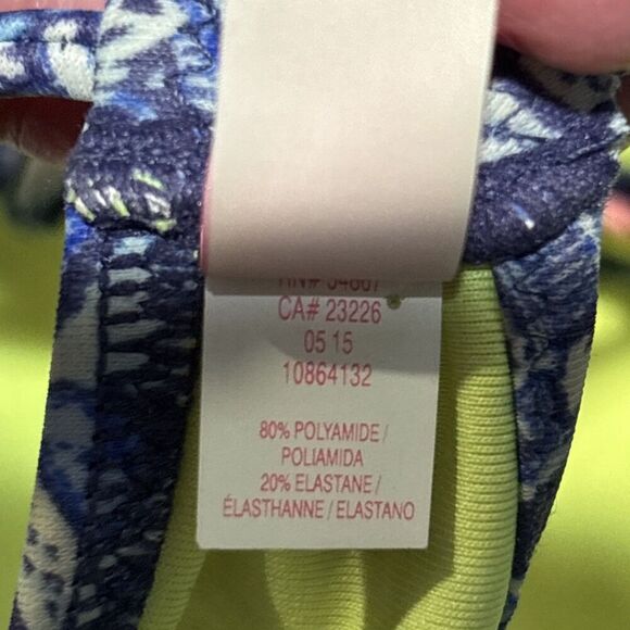 Victoria's Secret The Fabulous Padded Molded Push Up Underwire Swim Top Size 34C - Picture 13 of 13